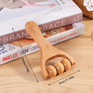 Versatile Wooden Roller Massager