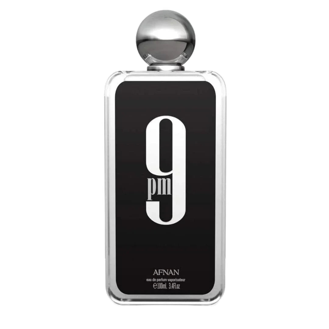 Afnan 9 PM Eau de Parfum 3.4 oz / 100 ml for Men Brand New Original